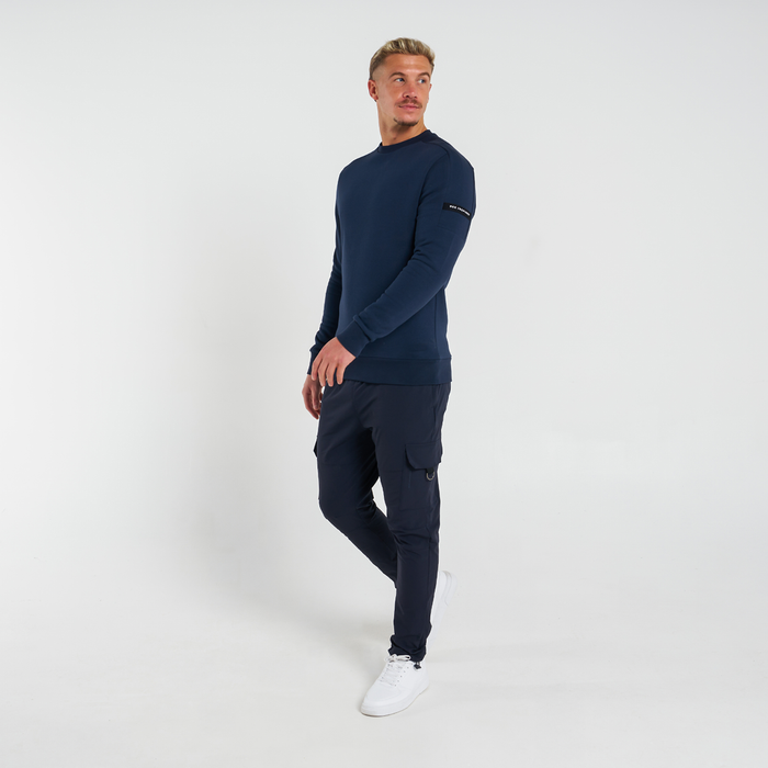Hartley Crew Sweater - Dark Navy