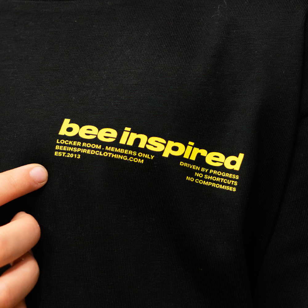 Junior Ajer T-Shirt- Black/Yellow