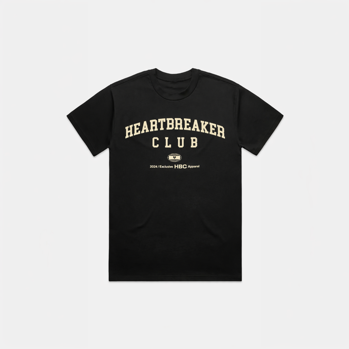 Heartbreaker Club- Apparel Black T-Shirt