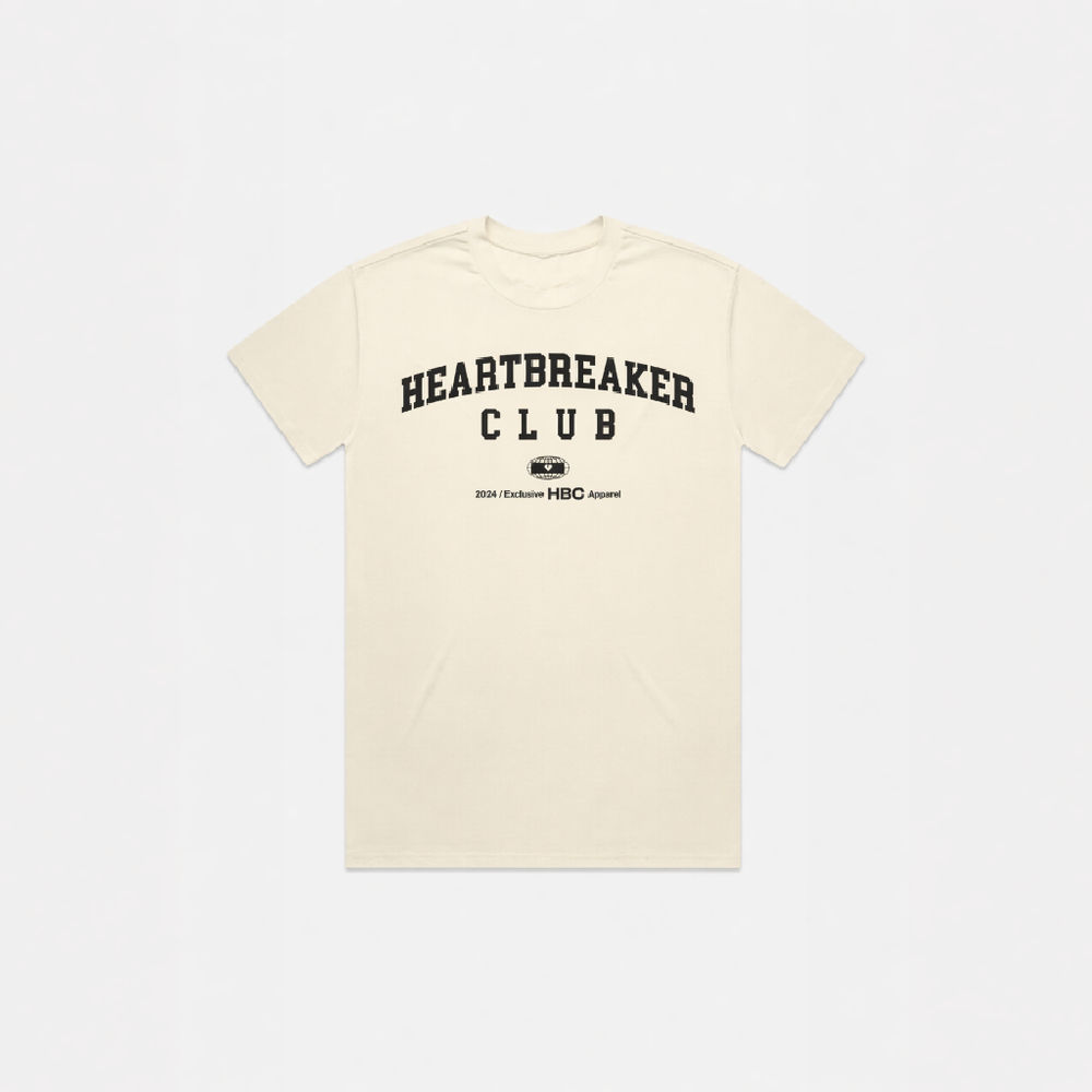 Heartbreaker Club - Apparel Cream T-Shirt
