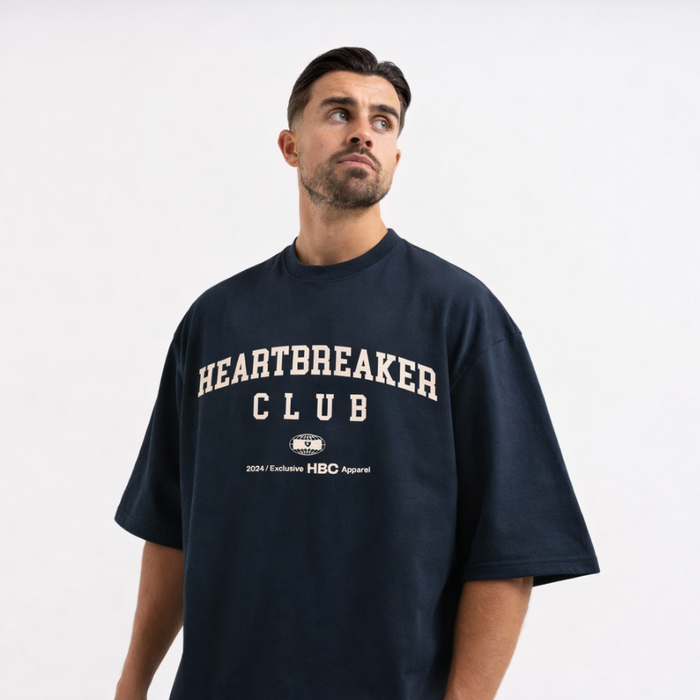 Heartbreaker Club- Apparel Navy T-Shirt