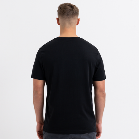 Bee Inspired Classic T-Shirt in Black, regular fit tee with a clean, modern silhouette, back view