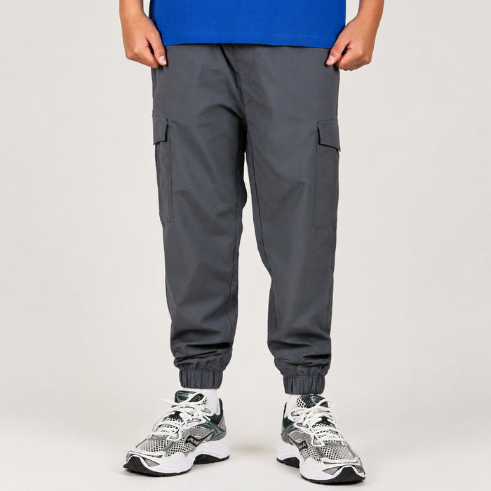 Junior Madueke Cargo Pants- Mid Grey