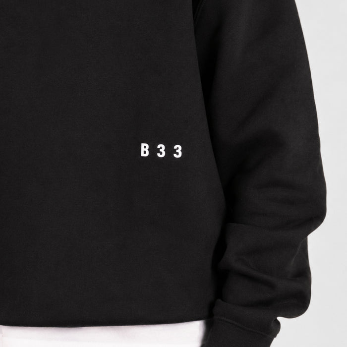 Junior Initial Crew - Black