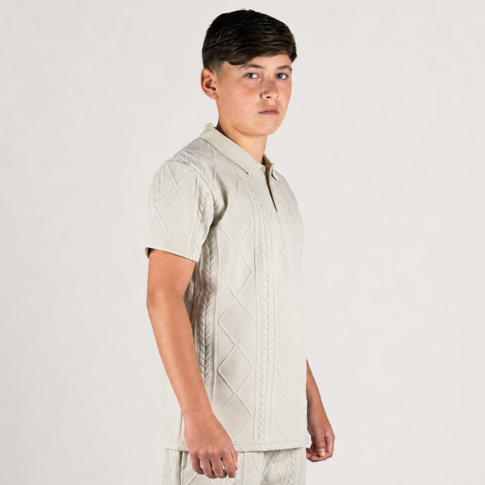 Junior Konsa Twin Set - Light Stone