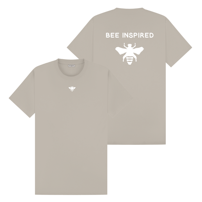 Flores T-Shirt - Stone Regular Fit
