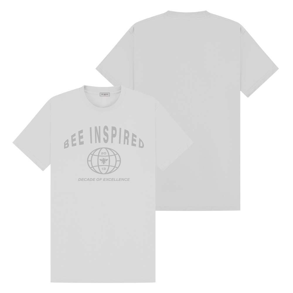 Kento T-Shirt - Light Grey Relaxed Fit