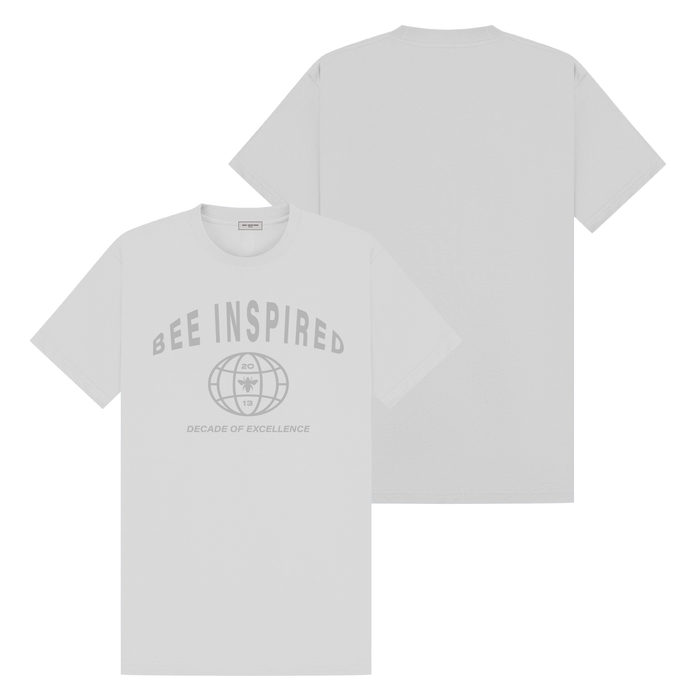 Kento T-Shirt - Light Grey Relaxed Fit