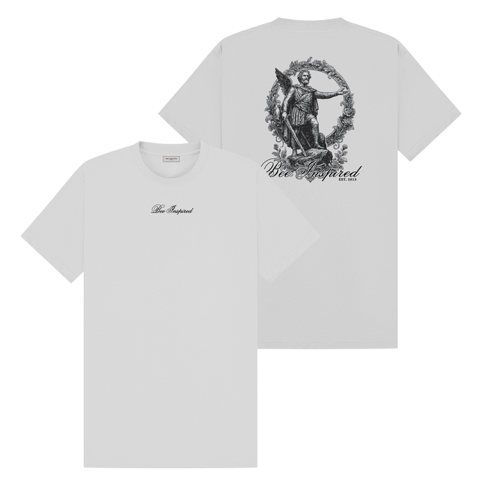 Mina T-Shirt - Light Grey Regular Fit