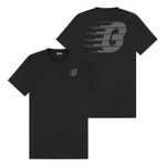 Pavia T-Shirt - Black/Grey Regular Fit