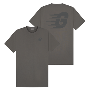 Pavia T-Shirt - Charcoal/Grey Relaxed Fit
