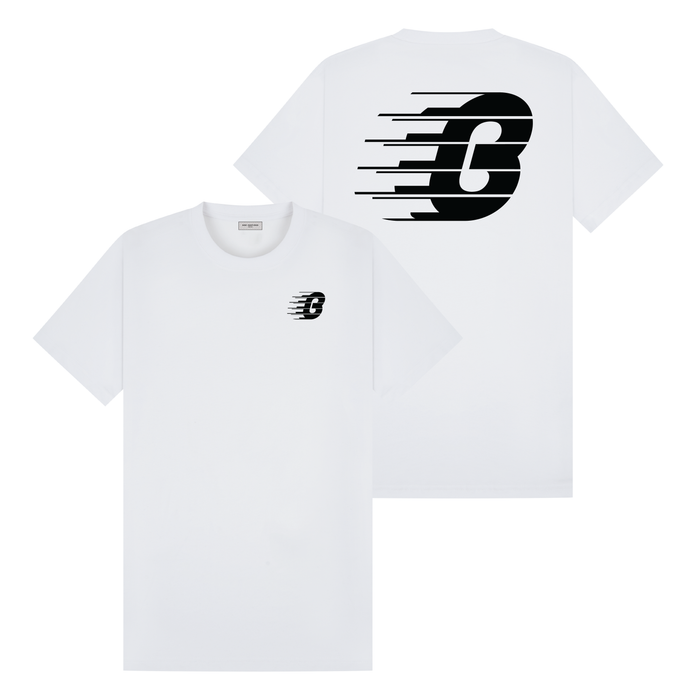 Pavia T-Shirt - White/Black Regular Fit