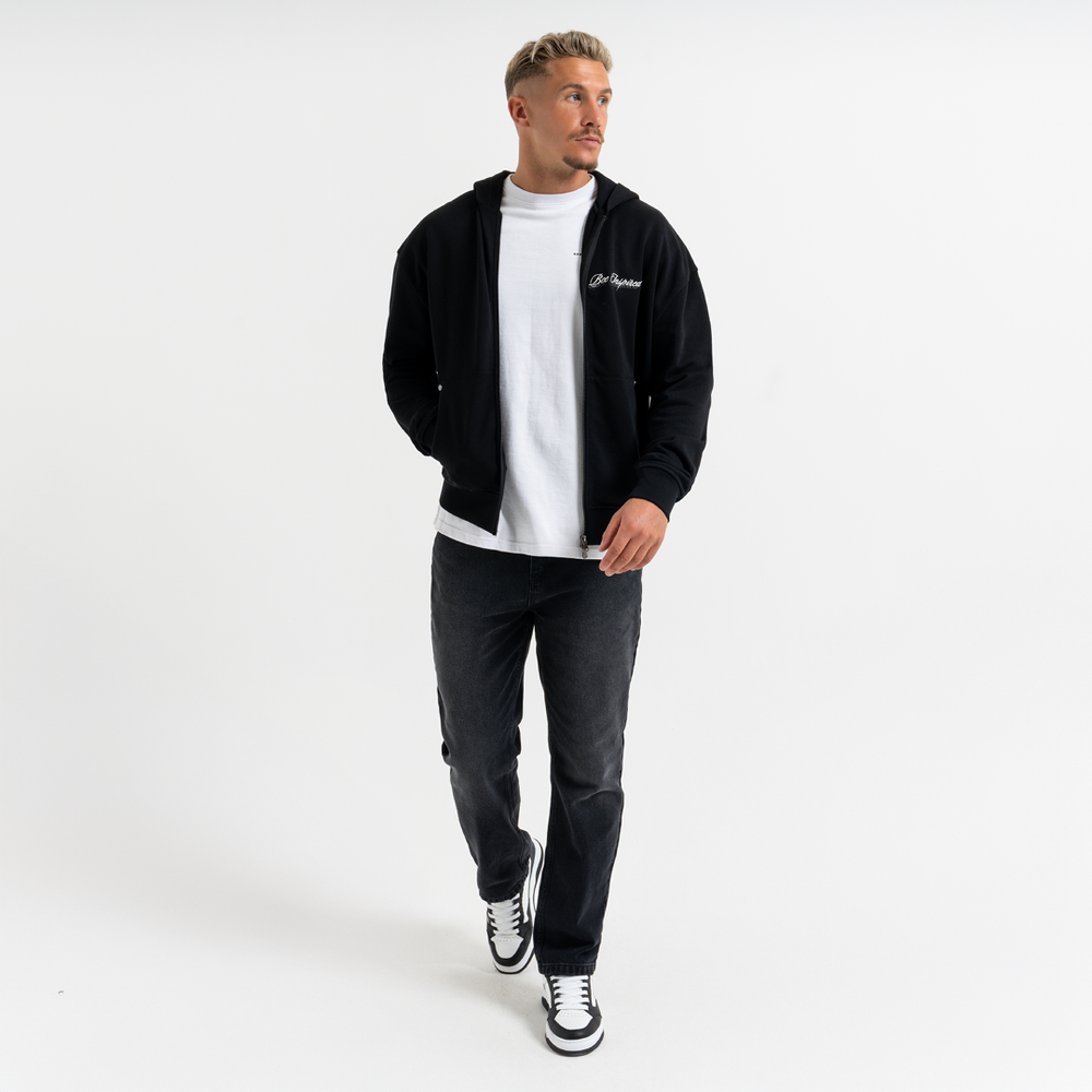 Endo Zip Hoodie - Black
