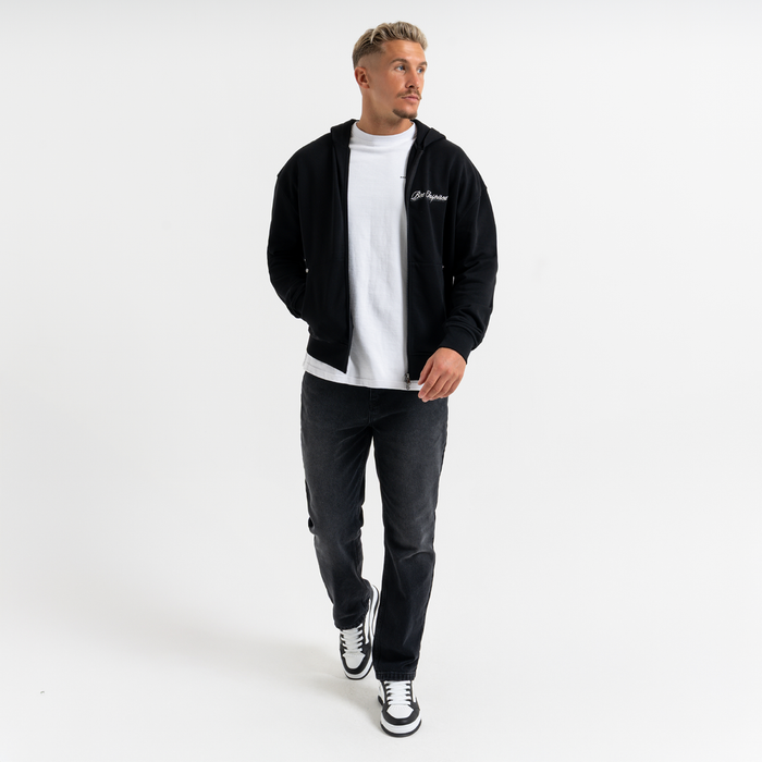 Endo Zip Hoodie - Black