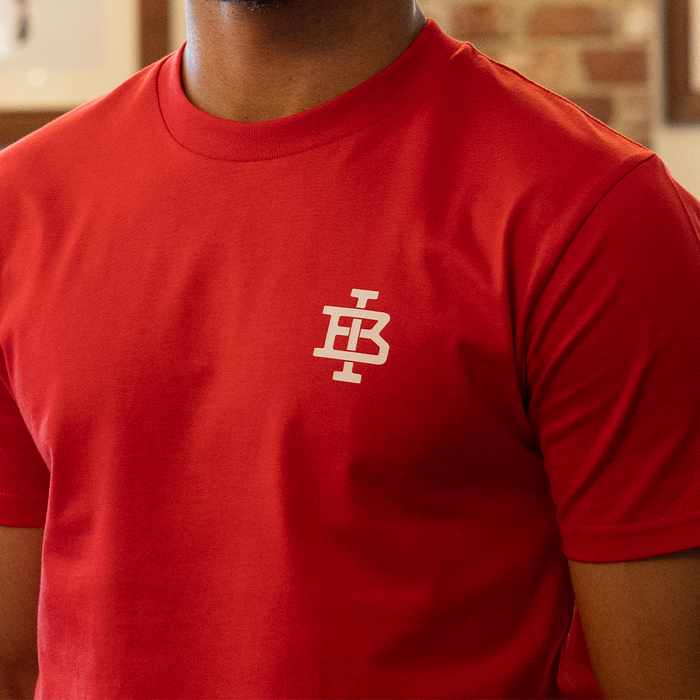 England World Cup Away T-Shirt - Red/White
