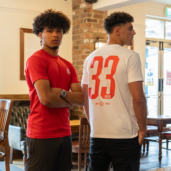 England World Cup Home T-Shirt - White/Red