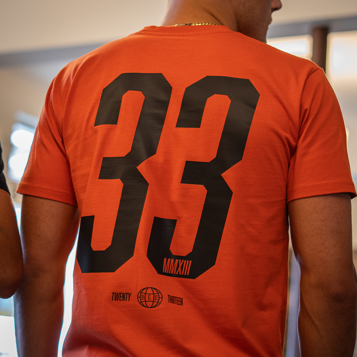 Netherlands World Cup Home T-Shirt - Orange/Black