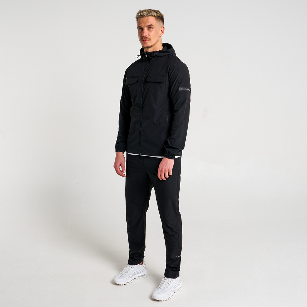 Milito Hooded Jacket - Black