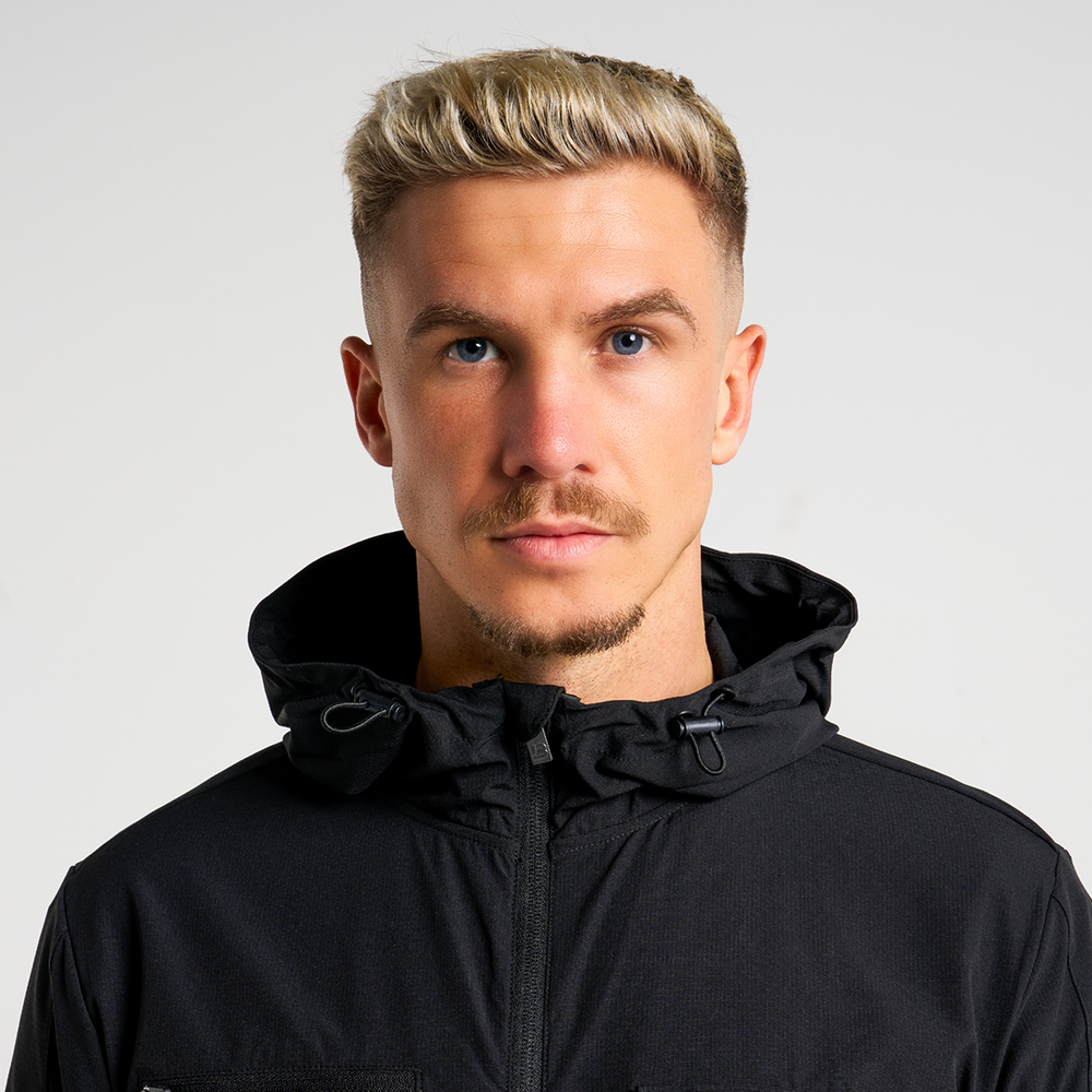 Milito Hooded Jacket - Black