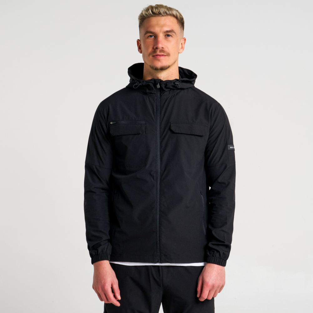 Milito Hooded Jacket - Black