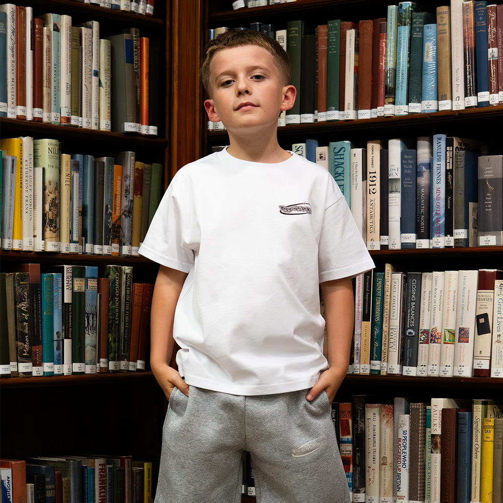 Junior Senesi T-Shirt- White/Black