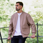 Sibbick Bomber Jacket - Taupe