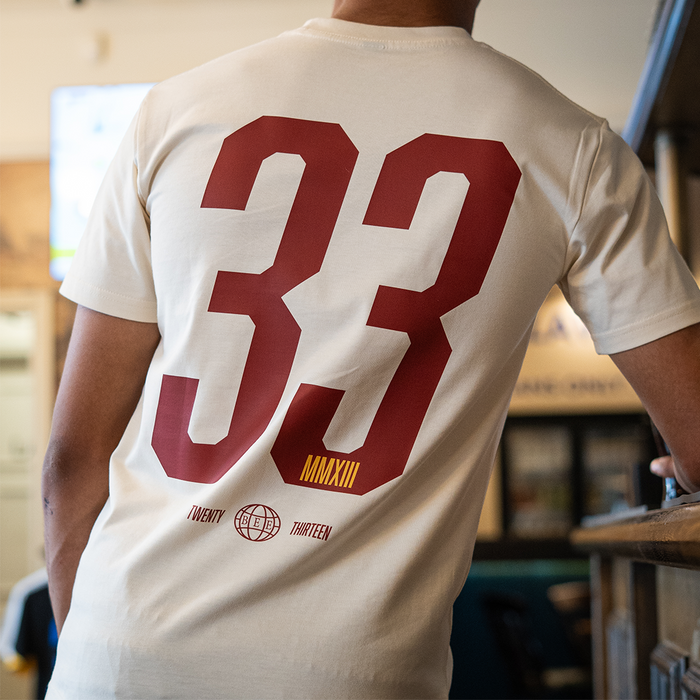 Spain World Cup Away T-Shirt - Off White/Red