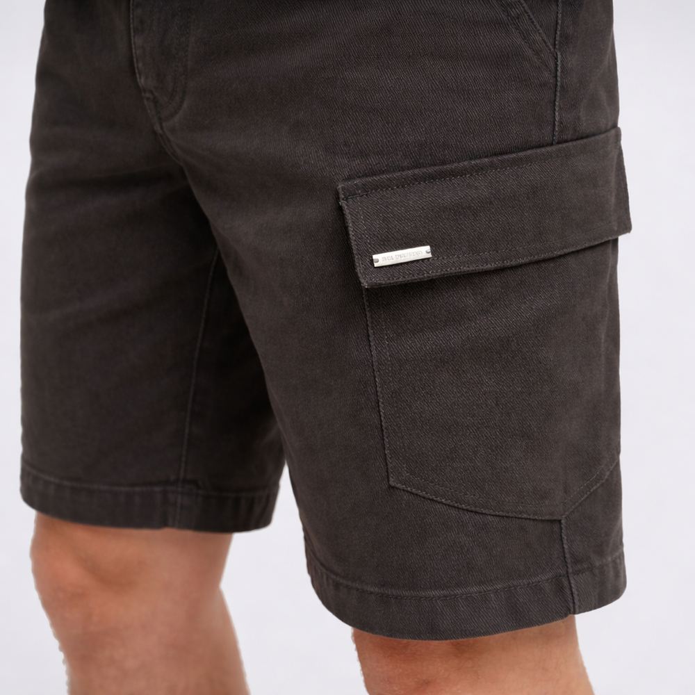 Verdi Cargo Shorts - Charcoal