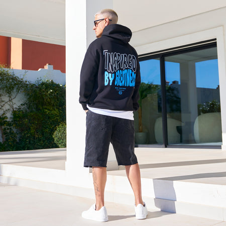 Aguirre Hoodie - Black/Blue