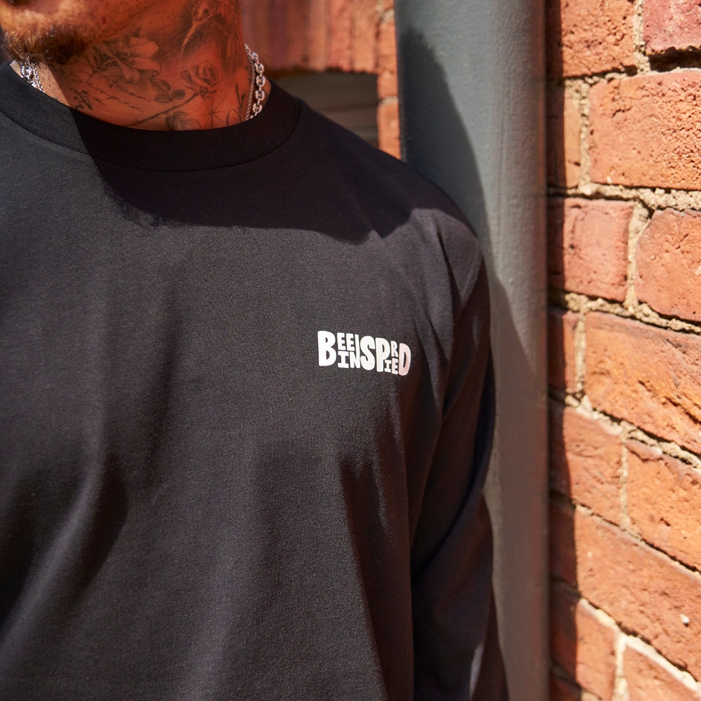Aguirre Long Sleeve T-Shirt - Black/Cream