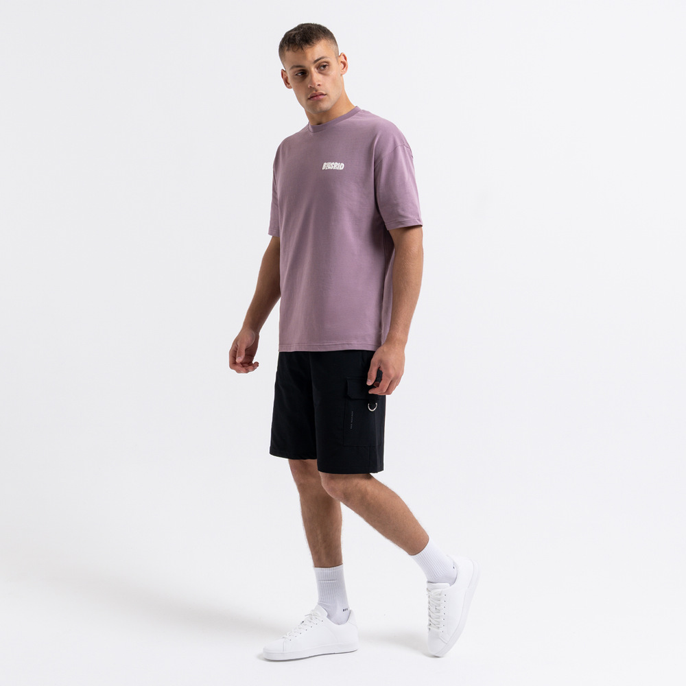 Aguirre T-Shirt - Mauve Dusk / White