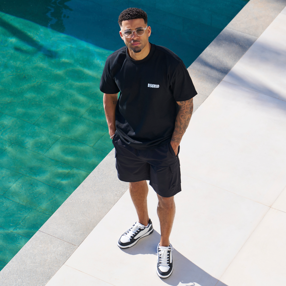 Aguirre T-Shirt - Black/Blue