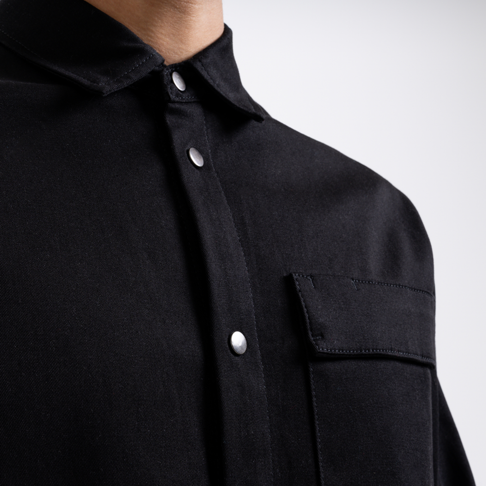 Bayo Overshirt - Black