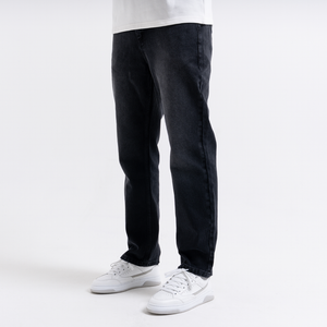 Duro Straight Fit Jeans - Washed Black