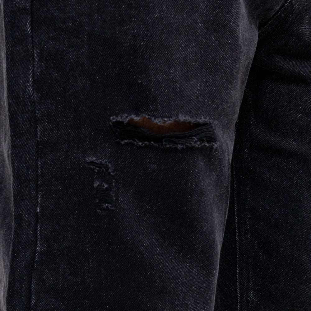 Garnacho Relaxed Jeans - Washed Black