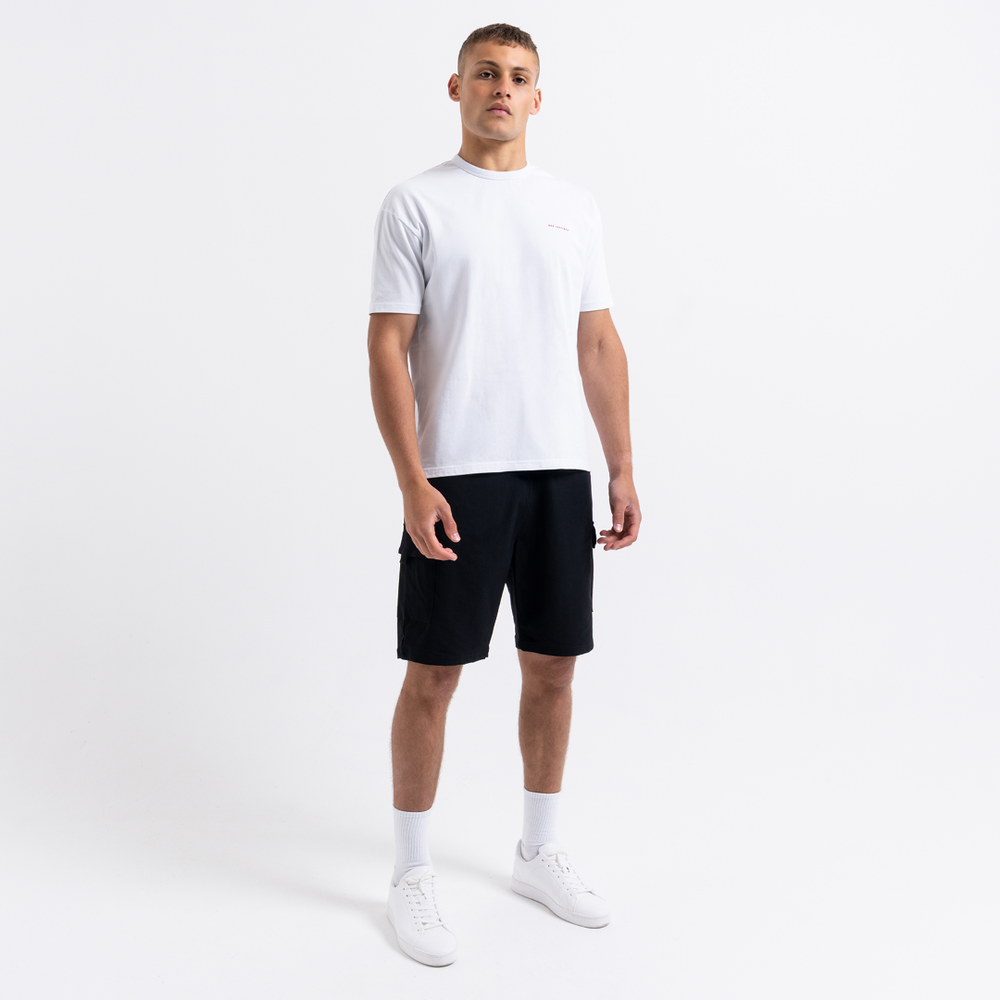 Hallberg T-Shirt - White/Pink