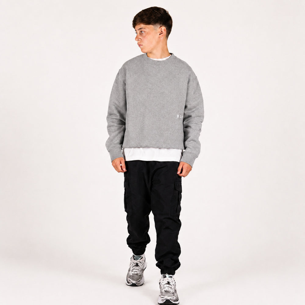 Junior Initial Crew - Grey