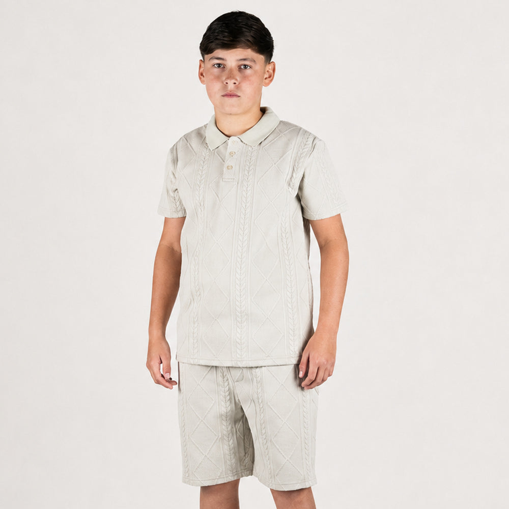 Junior Konsa Twin Set - Light Stone