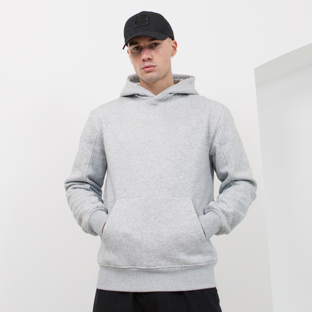 Legacy Hoodie - Grey Marl