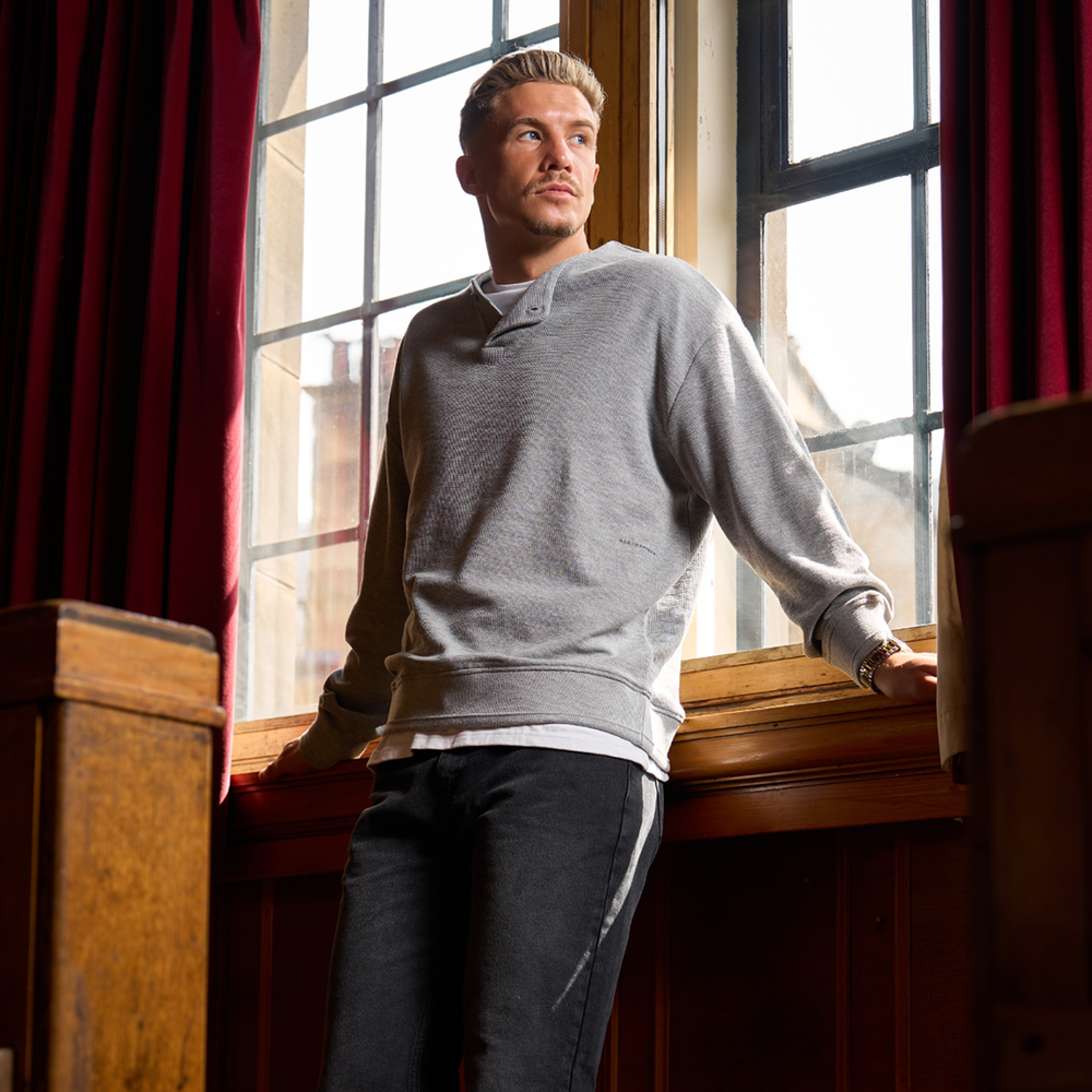 Lavia Crew - Light Grey Marl