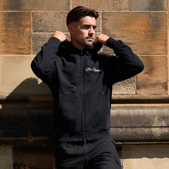 Endo Zip Hoodie - Black