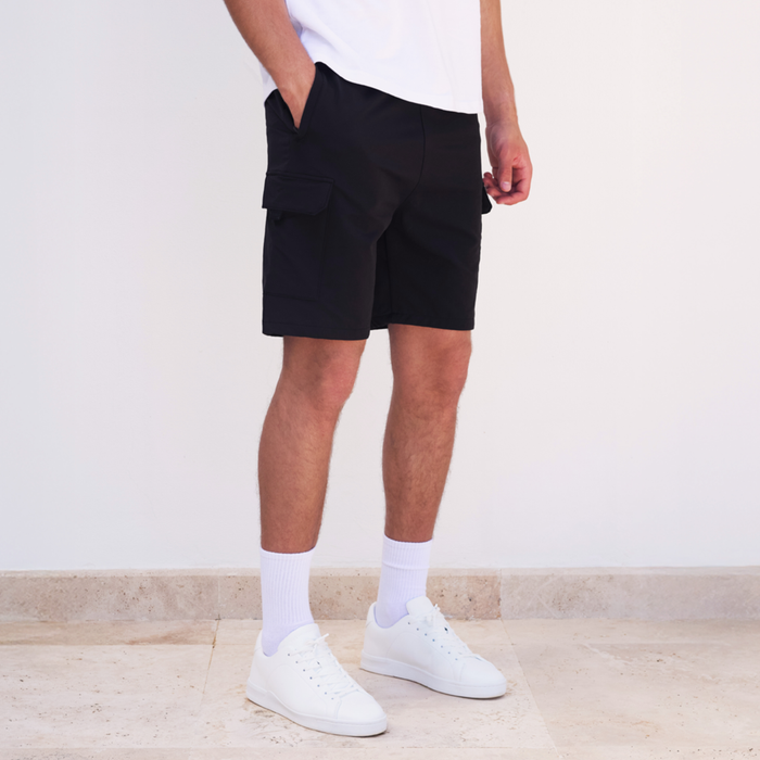 Guardiola Cargo Short -Black