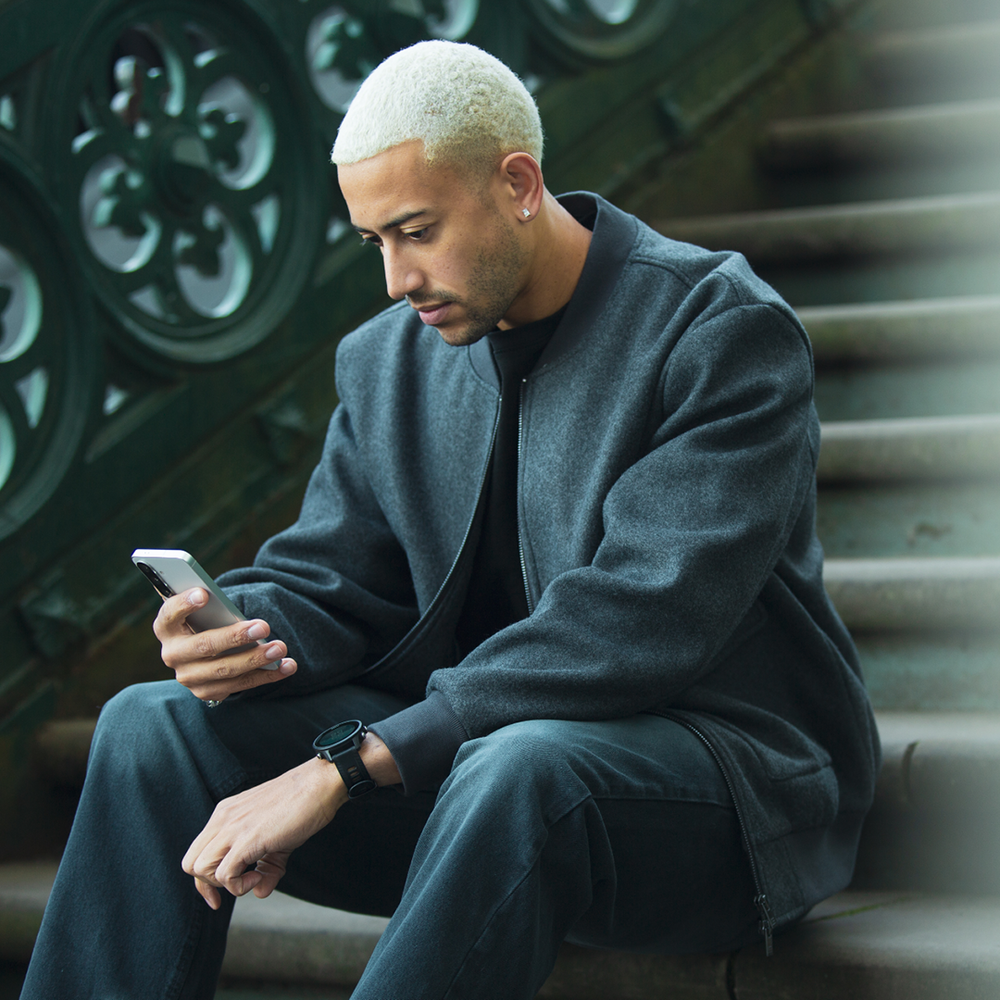 Sibbick Bomber Jacket - Charcoal