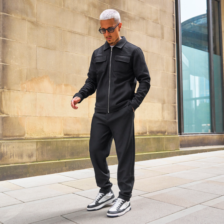 Mateta Trouser Black with matching black jacket
