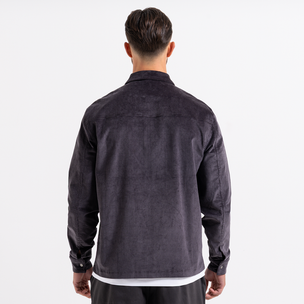 Milner Cord Jacket - Gunmetal