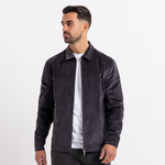 Milner Cord Jacket - Gunmetal