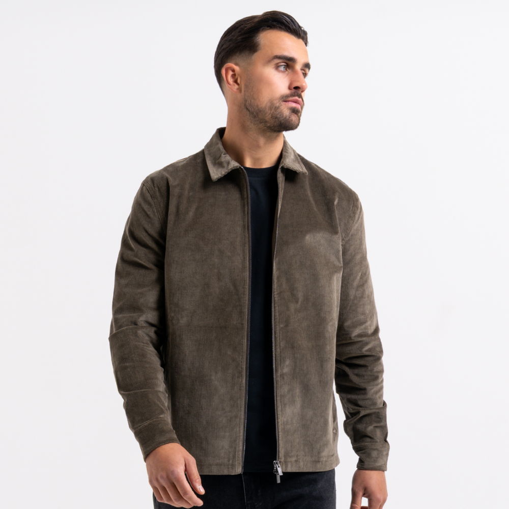 Milner Cord Jacket - Olive