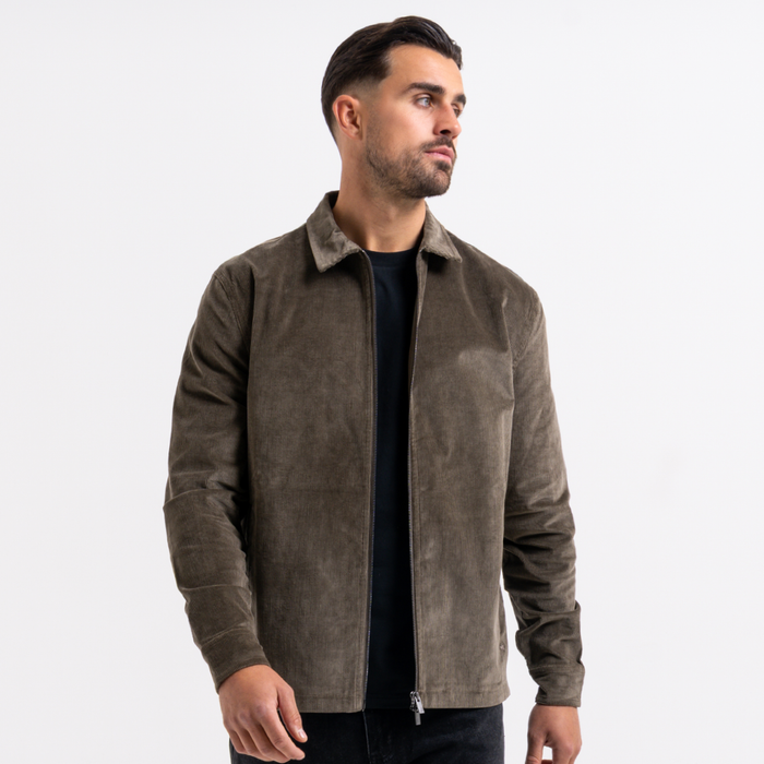 Milner Cord Jacket - Olive