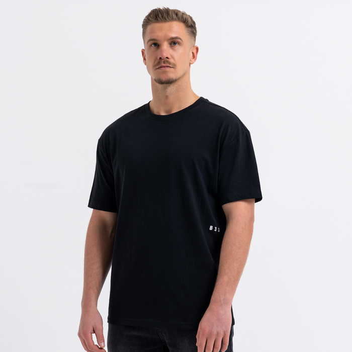 Initial T-Shirt - Black