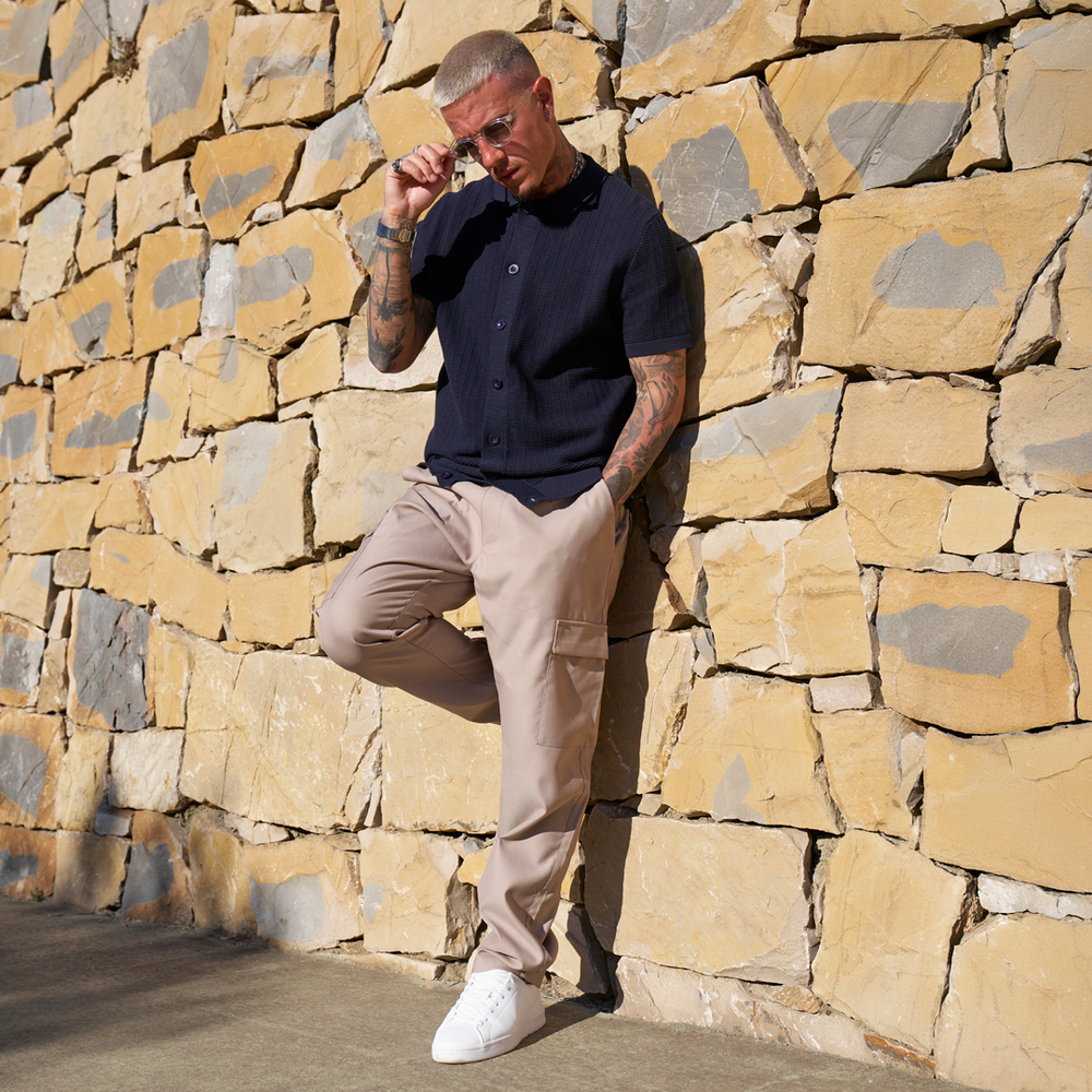 Onana Cargo Pants - Taupe